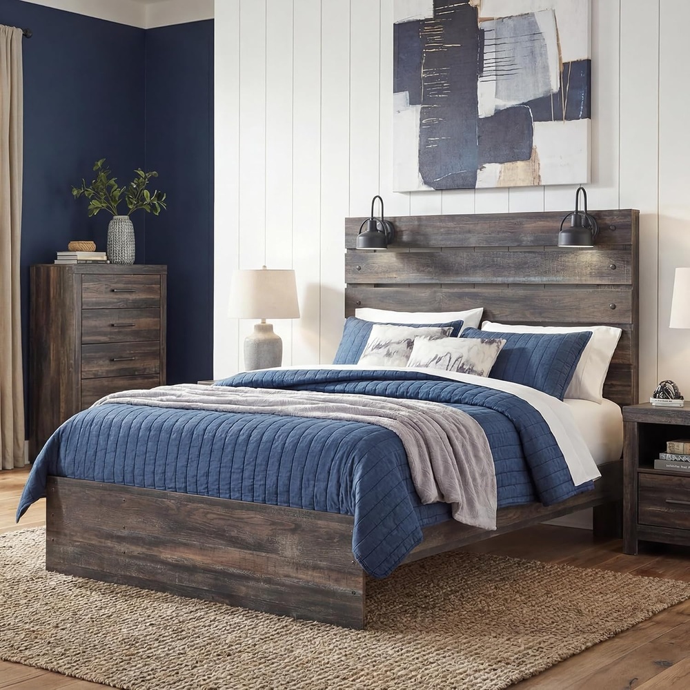 image:imageSignature Design by Ashley Drystan Full Bookcase Bed with DrawersTwin