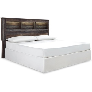 Signature Design by Ashley Drystan Full Bookcase Bed with Drawers(California King)
