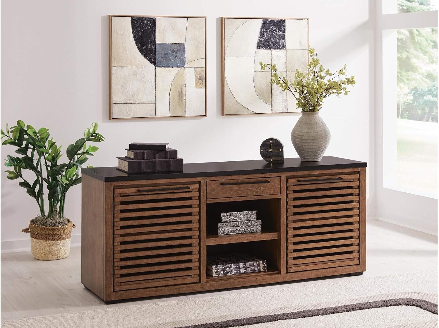 image:imageSignature Design by Ashley Halvyn Credenza in Brown