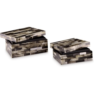 Signature Design by Ashley Ellford Mosaic Pattern Box Set, Set of 2, Multicolor