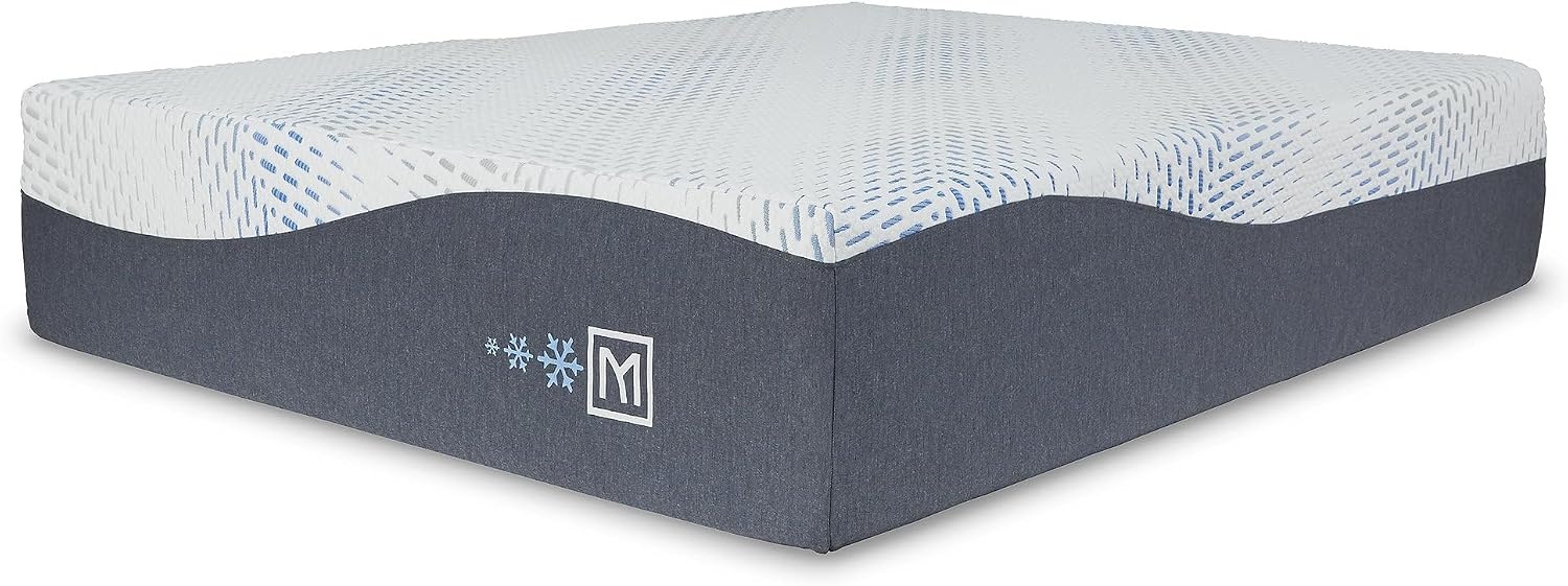 image:imageSignature Design by Ashley Millennium Luxury Gel Memory Foam Traditional 14 Inch Cushion Firm Mattress in a Box for Cool Sleep and Pressure Relief Queen WhiteCalifornia King
