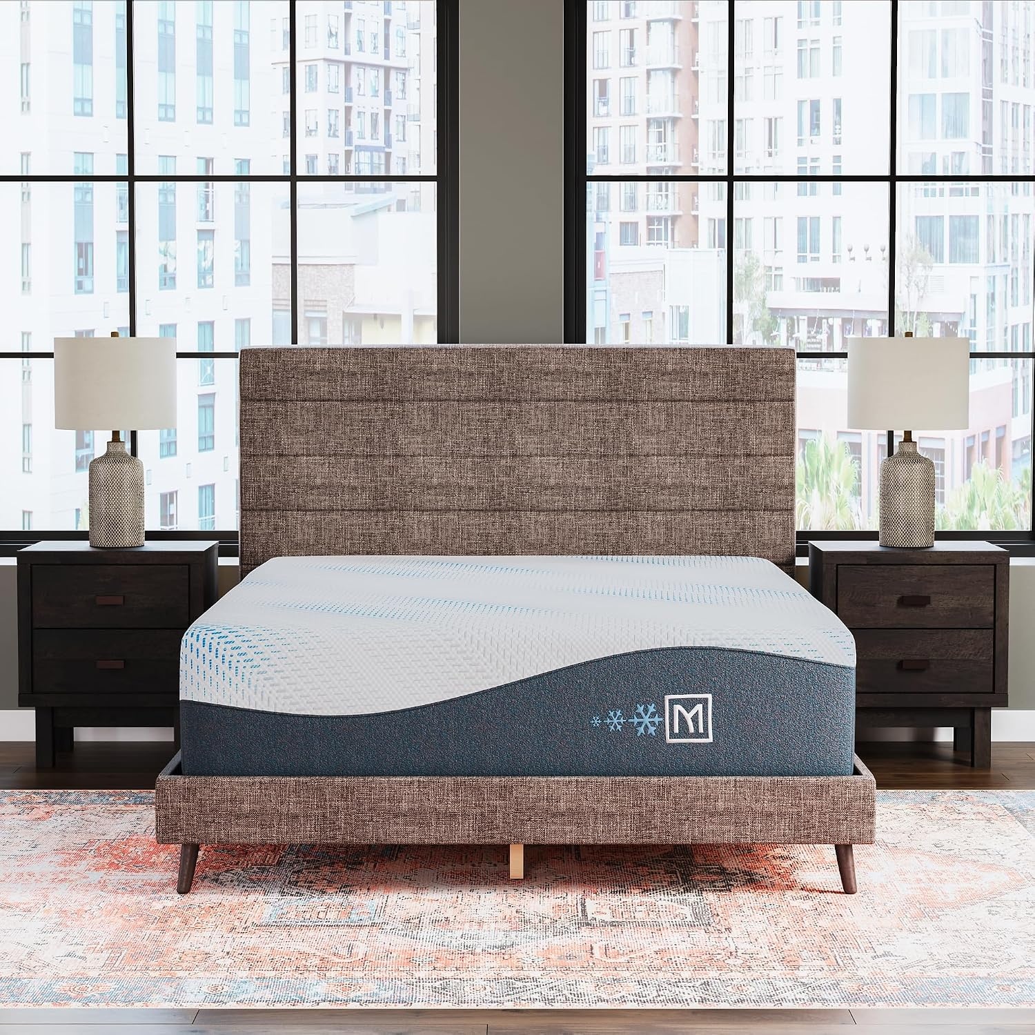 image:imageSignature Design by Ashley Millennium Luxury Gel Memory Foam Traditional 14 Inch Cushion Firm Mattress in a Box for Cool Sleep and Pressure Relief Queen WhiteTwin XL
