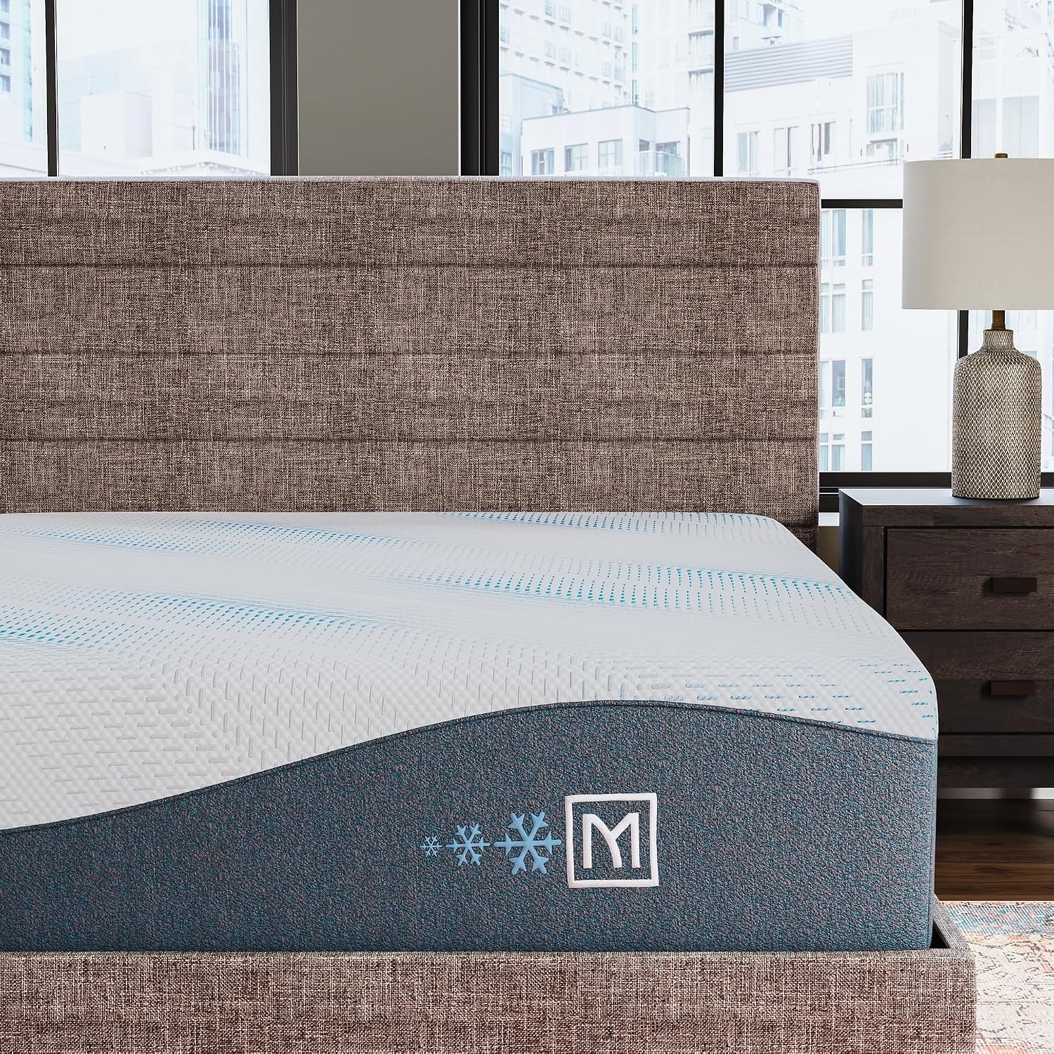 image:imageSignature Design by Ashley Millennium Luxury Gel Memory Foam Traditional 14 Inch Cushion Firm Mattress in a Box for Cool Sleep and Pressure Relief Queen WhiteTwin XL