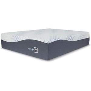Signature Design by Ashley Millennium Luxury Gel Memory Foam Traditional 14 Inch Cushion Firm Mattress in a Box for Cool Sleep and Pressure Relief, Queen, White(King)