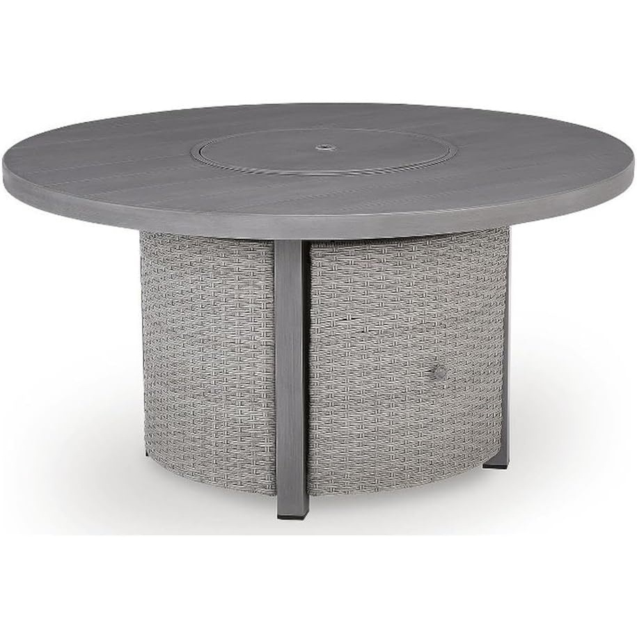 image:imageSignature Design by Ashley Gale Limestone Outdoor Fire Pit Table