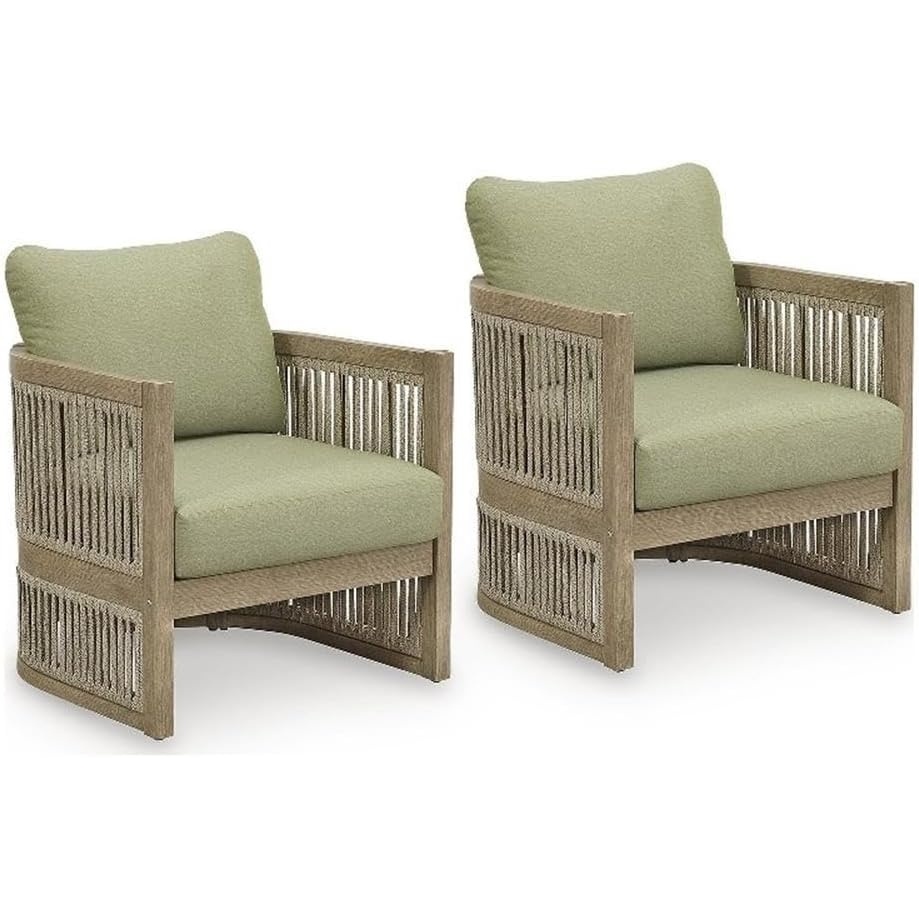 image:imageSignature Design by Ashley Kelp Quill Outdoor Lounge Chair Set of 2