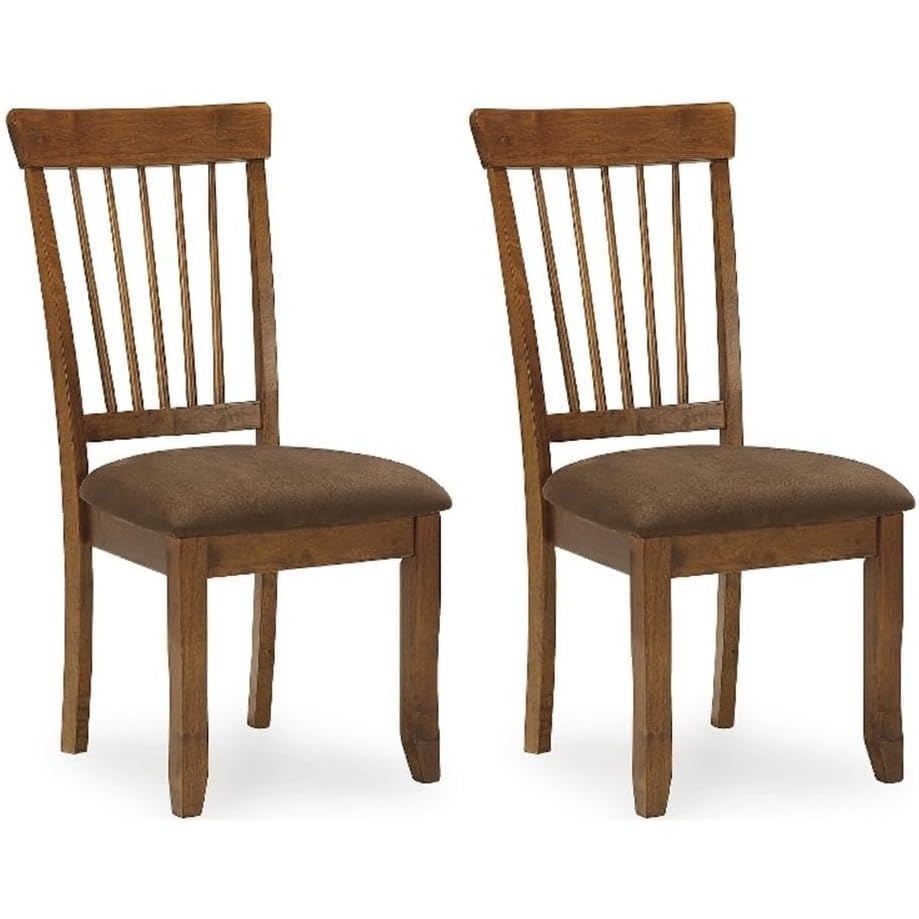 image:imageSignature Design by Ashley Lomira Brown Dining Upholstered Side Chair  Set of 2