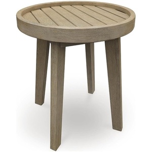 Signature Design by Ashley Aspen Burl Outdoor End Table