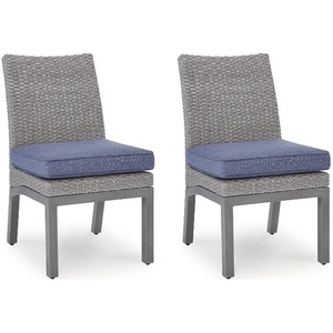 Signature Design by Ashley Gale Limestone Outdoor Side Chair (Set of 2)