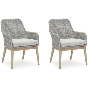 Signature Design by Ashley Hemlock Mica Outdoor Dining Arm Chair (Set of 2)