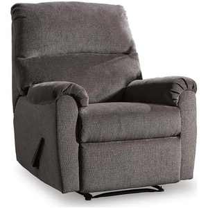 Signature Design by Ashley Larkspur Hall Recliner in Gray