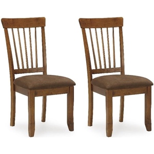 Signature Design by Ashley Lomira Brown Dining Upholstered Side Chair – Set of 2