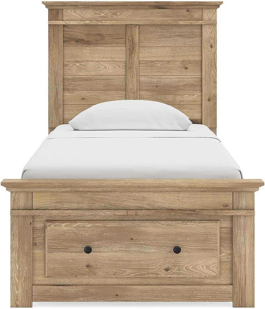 image:imageSignature Design by Ashley Allihauser Twin Panel Storage Bed Frame