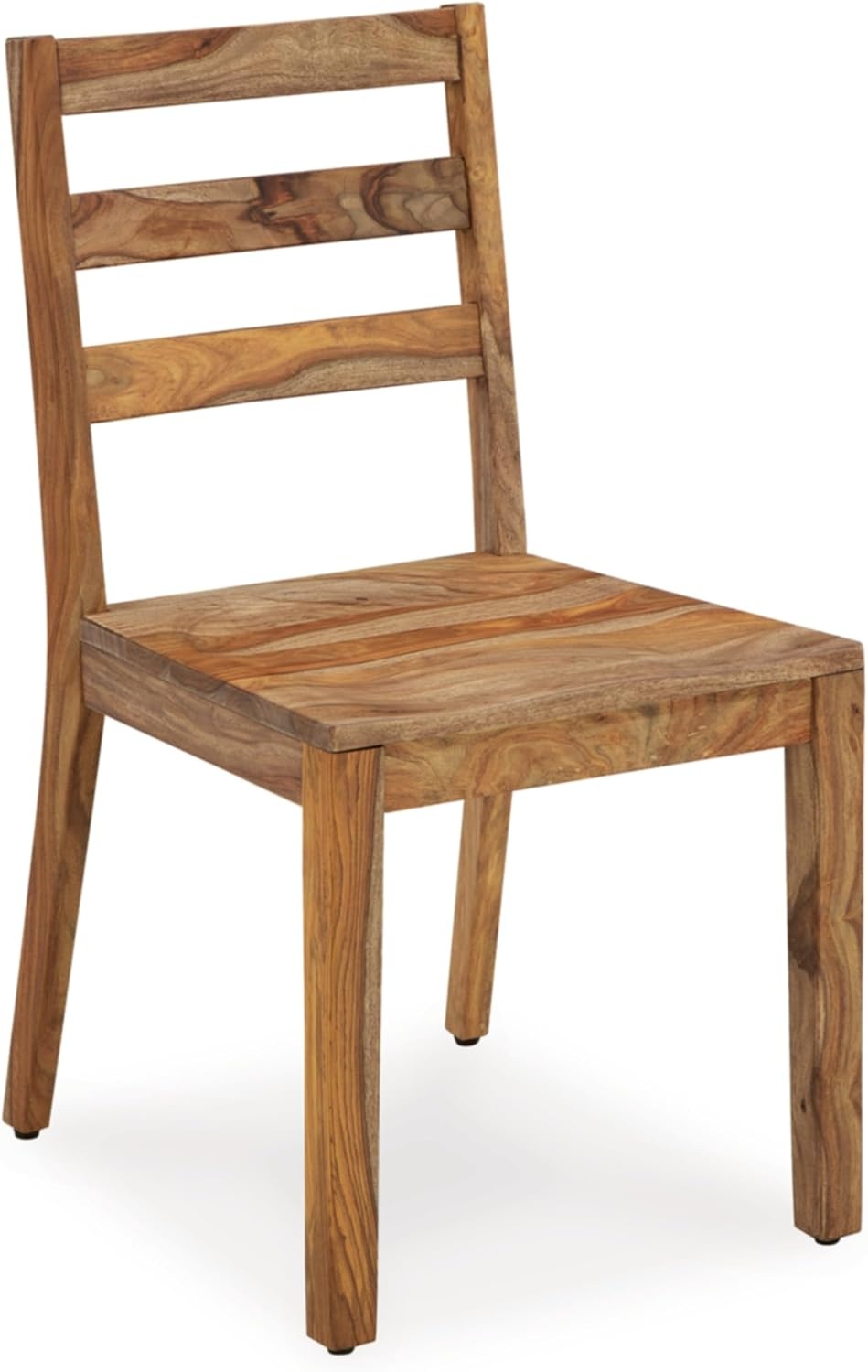 image:imageSignature Design by Ashley Dressonni Farmhouse Solid Wood Armless Dining Chair Set of 2 Light Brown