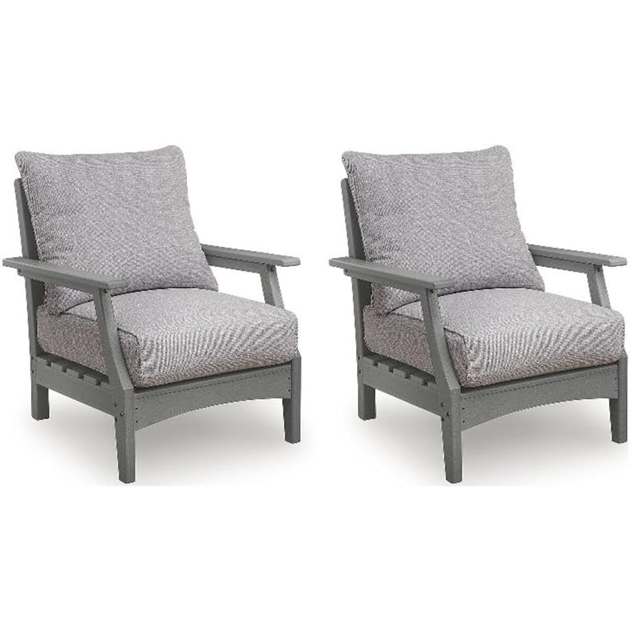 image:imageSignature Design by Ashley Birch Creek Outdoor Lounge Chair with Cushion