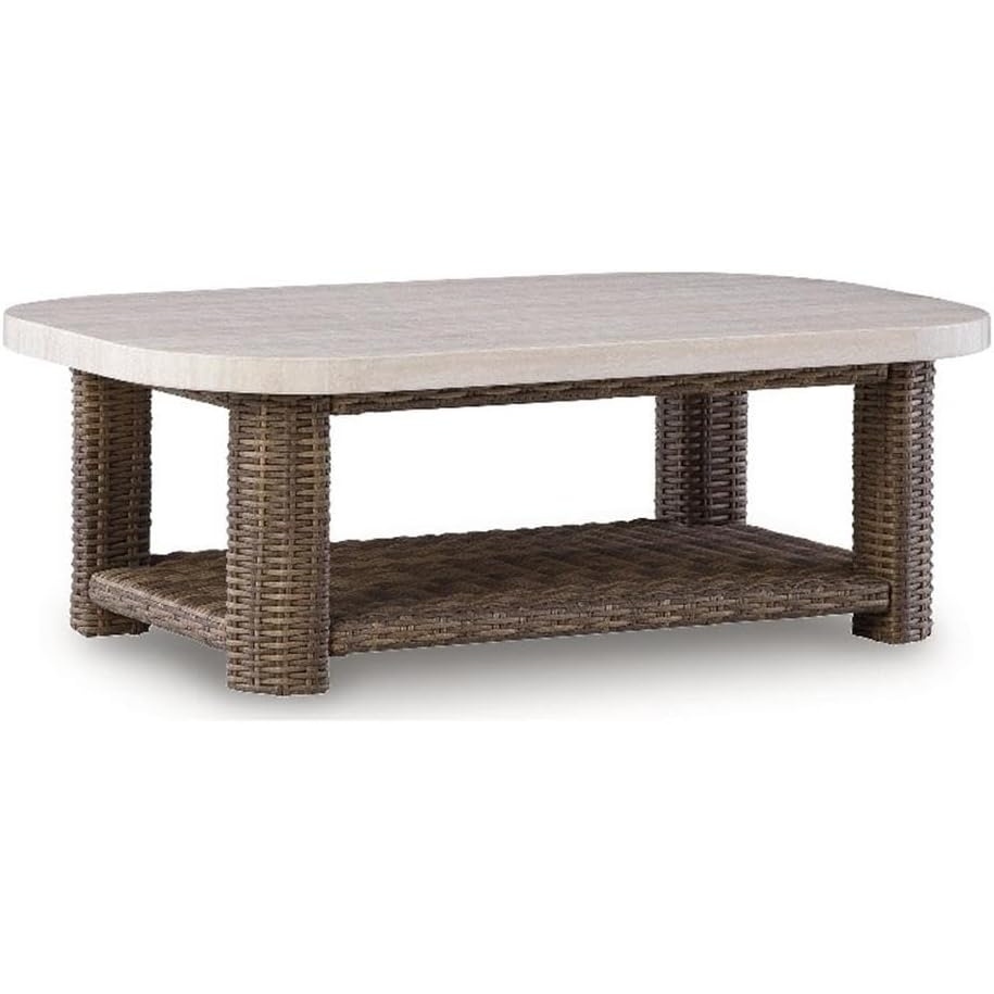 image:imageSignature Design by Ashley Osprey Swell Outdoor Coffee Table