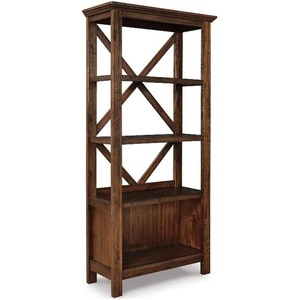Signature Design by Ashley Dunmere 75″ Bookcase in Brown