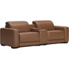 2-Piece Loveseat with Console