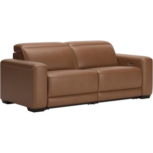 Signature Design by Ashley 4-Piece Power Reclining Leather Sectional(2-Piece Loveseat)