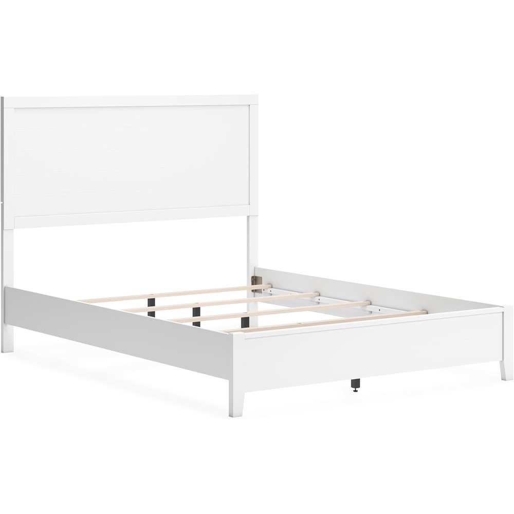 image:imageSignature Design by Ashley Binterglen Queen Panel Bed Frame White