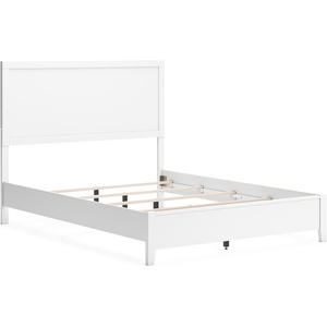 Signature Design by Ashley Binterglen Queen Panel Bed Frame, White
