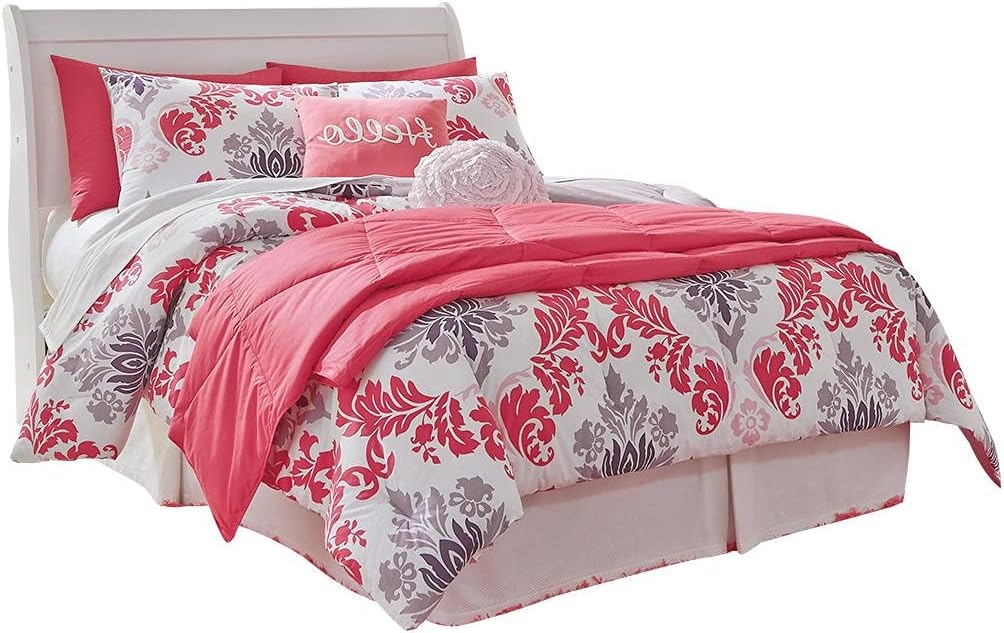 image:imageSignature Design by Ashley Huey Vineyard Full Sleigh Bed BlackWhite