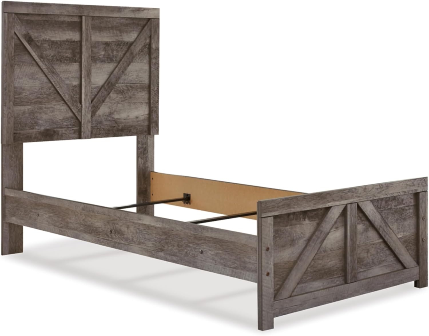 image:imageSignature Design by Ashley Wynnlow 3Piece Full Size Bed Frame GrayGrey