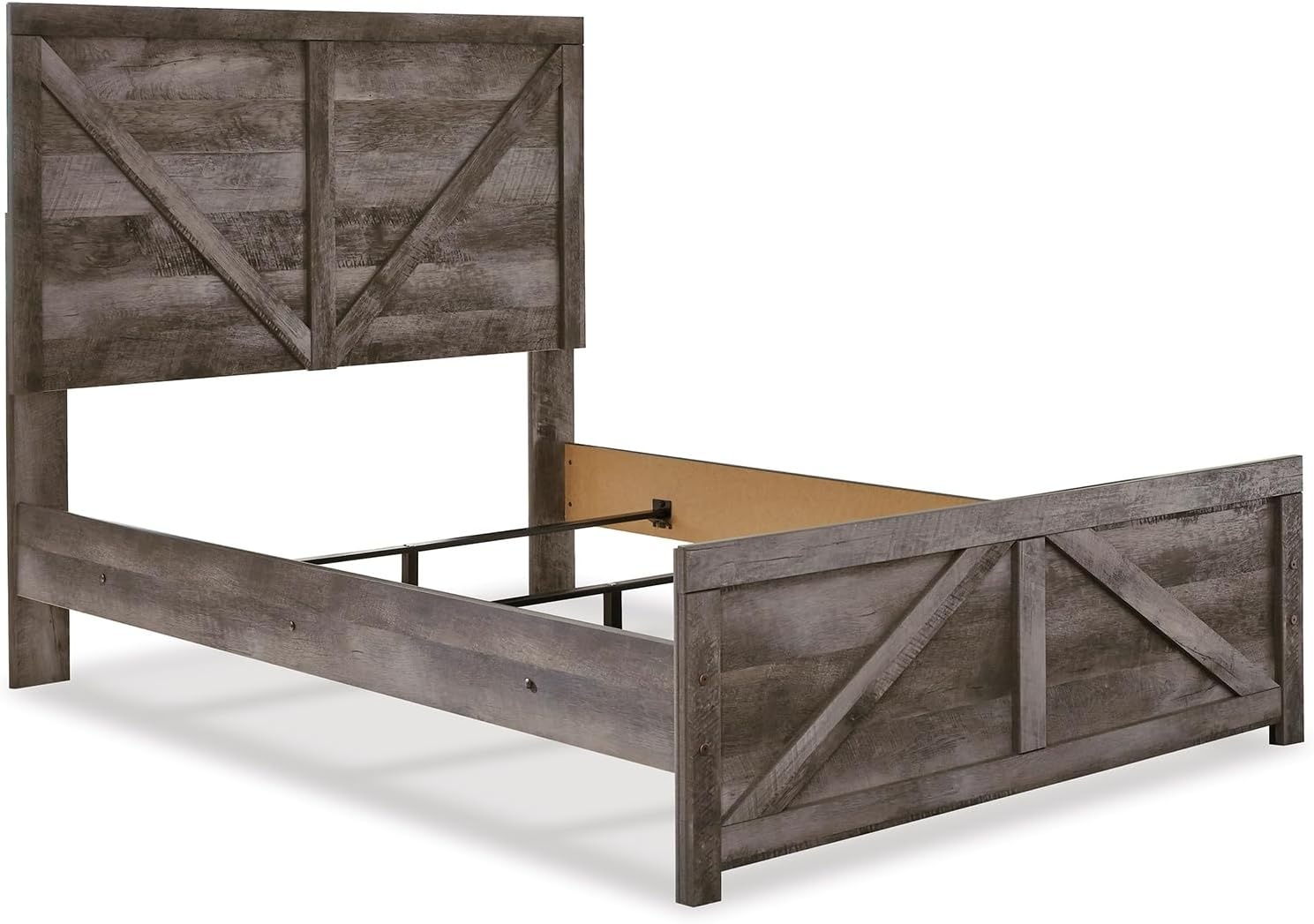 image:imageSignature Design by Ashley Wynnlow 3Piece Full Size Bed Frame GrayGrey