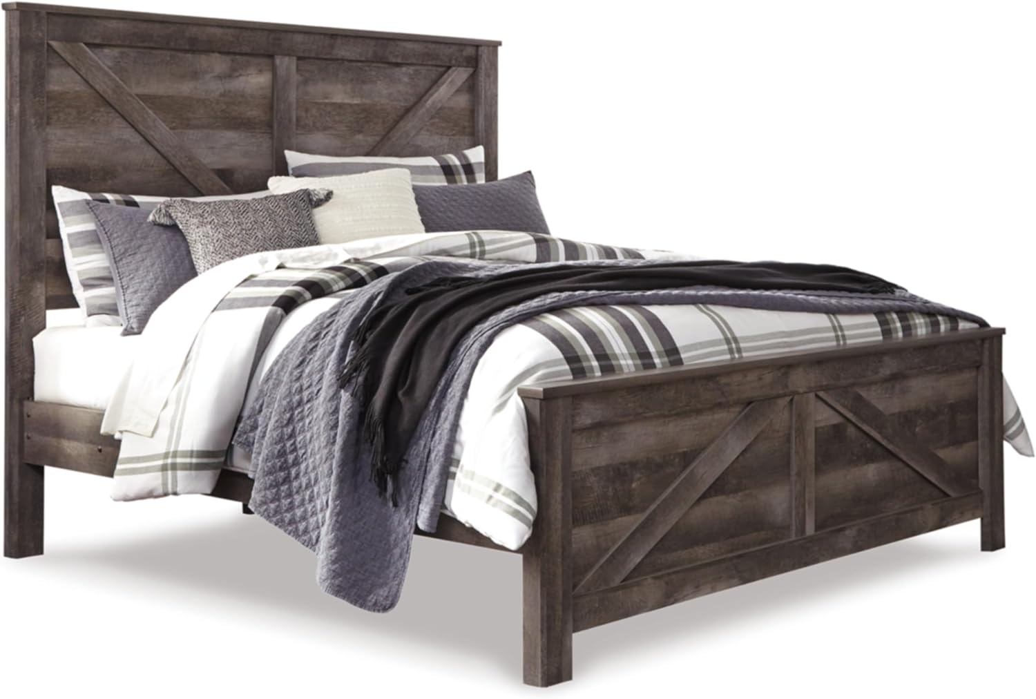 image:imageSignature Design by Ashley Wynnlow 3Piece Full Size Bed Frame GrayGrey
