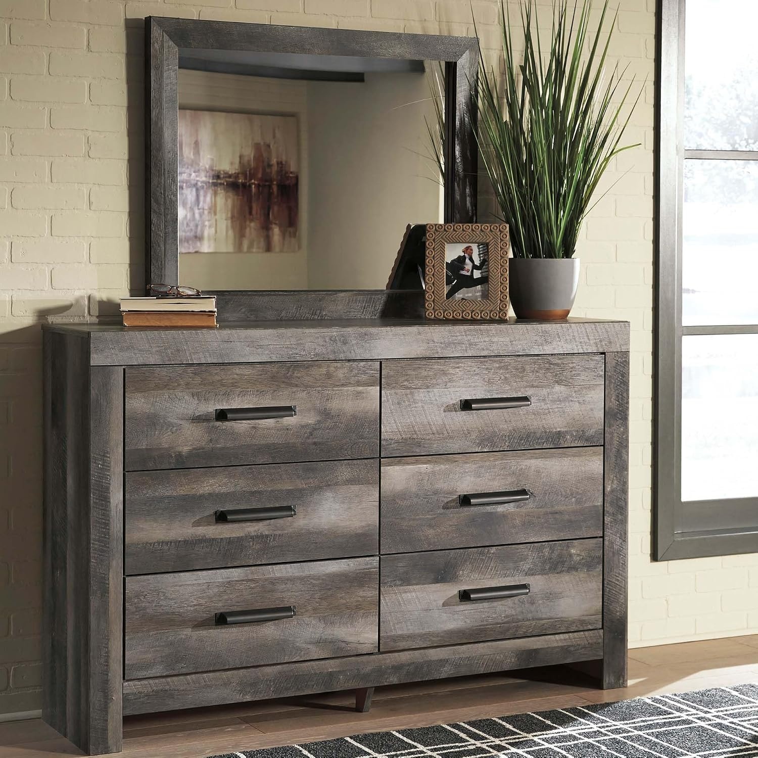 image:imageSignature Design by Ashley Wynnlow 3Piece Full Size Bed Frame GrayGrey