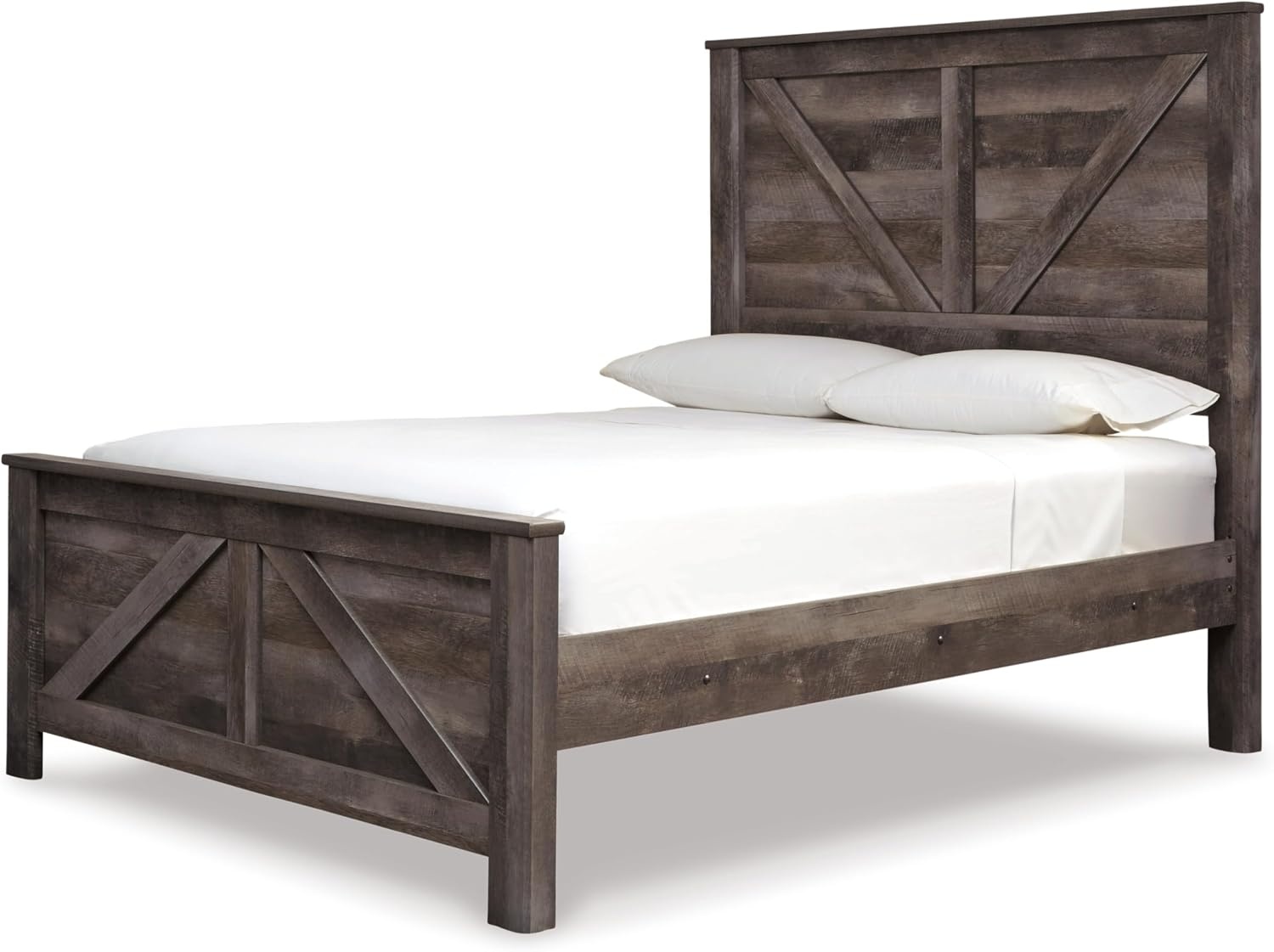 image:imageSignature Design by Ashley Wynnlow 3Piece Full Size Bed Frame GrayGrey