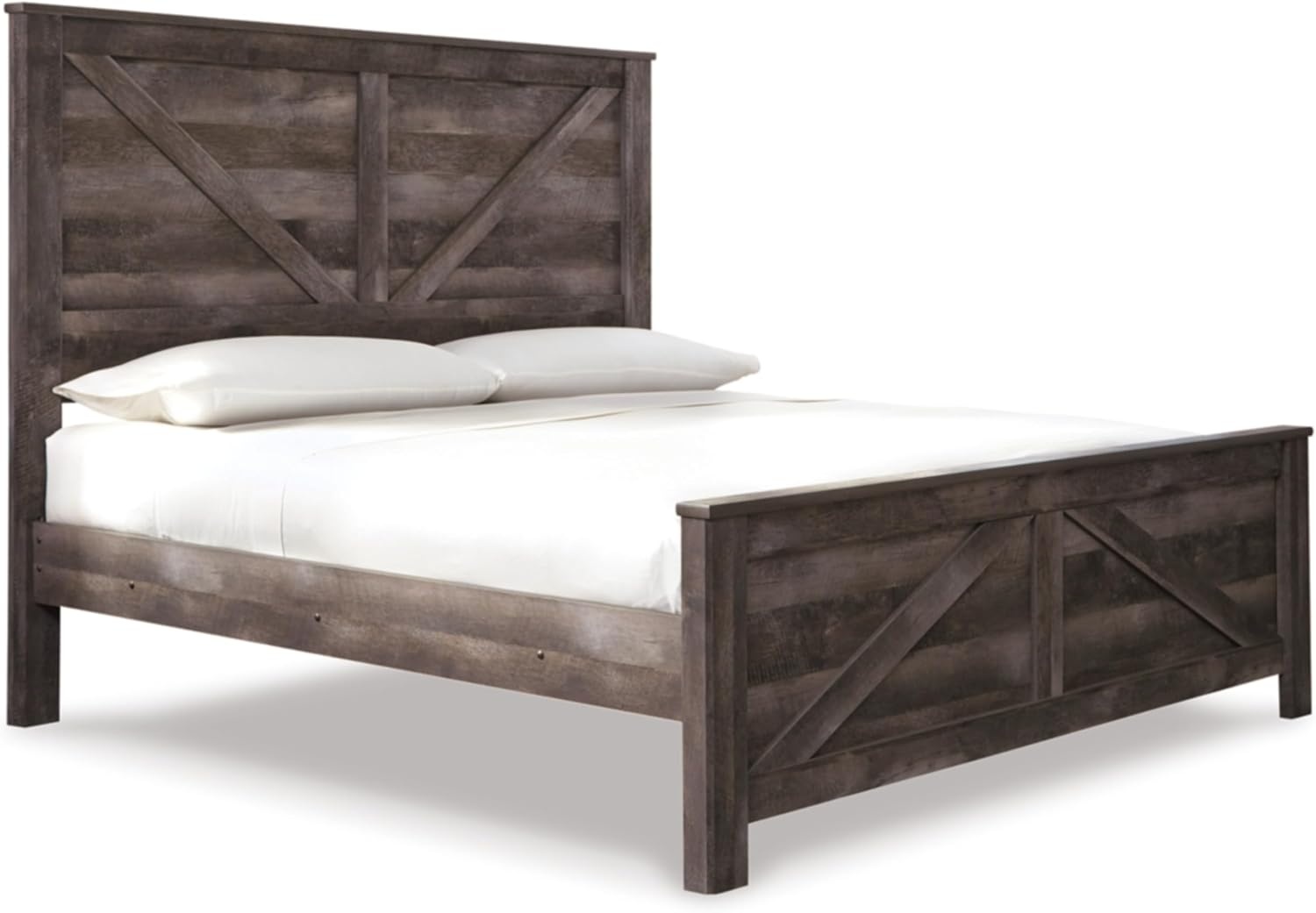 image:imageSignature Design by Ashley Wynnlow 3Piece Full Size Bed Frame GrayGrey