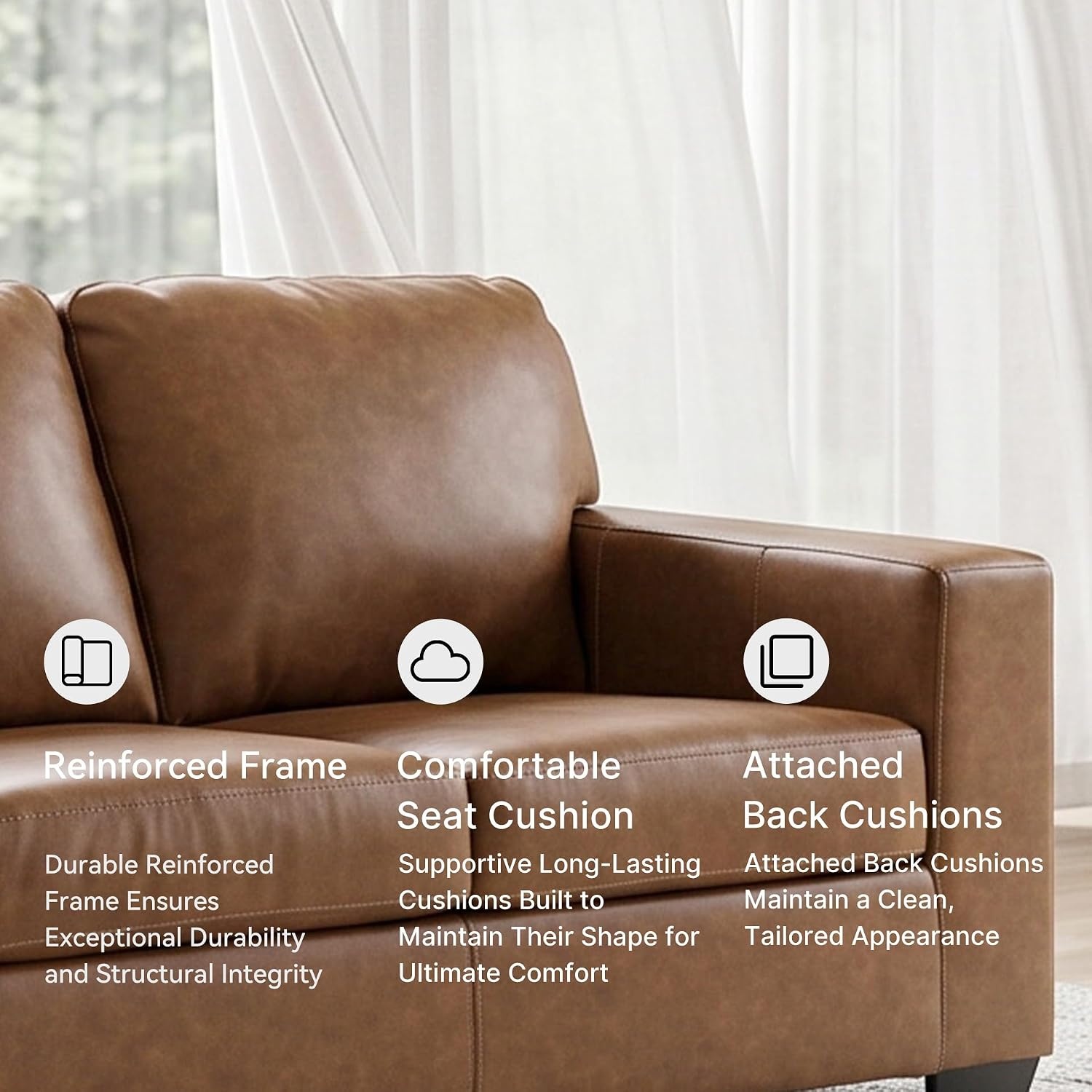 image:imageSignature Design by Ashley Leather Rocker Recliner Chair BlueCarmel